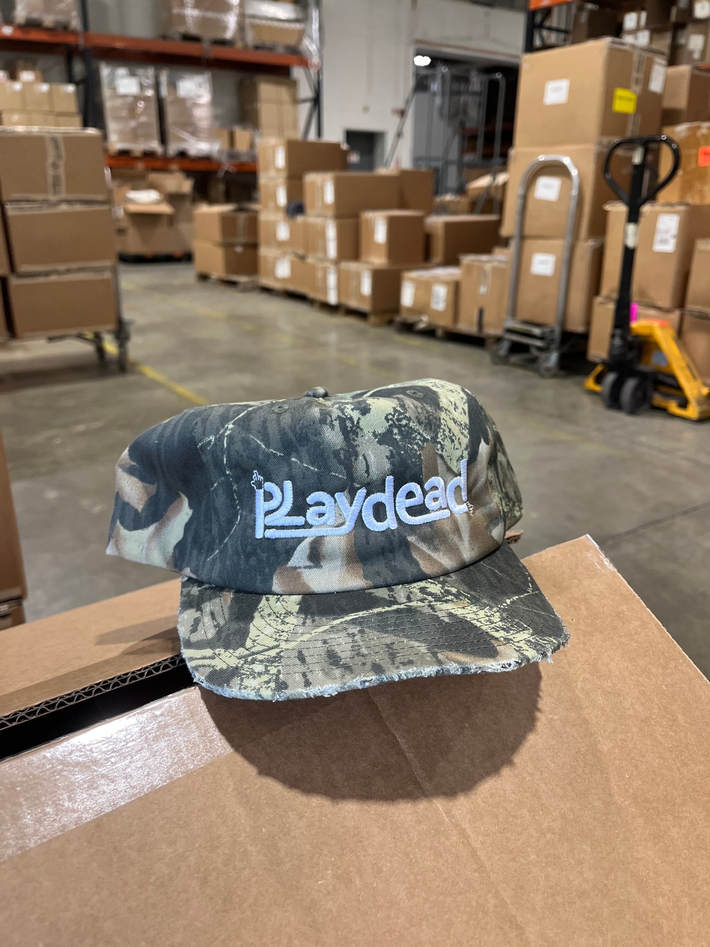 VINTAGE WOOD CAMO CAP