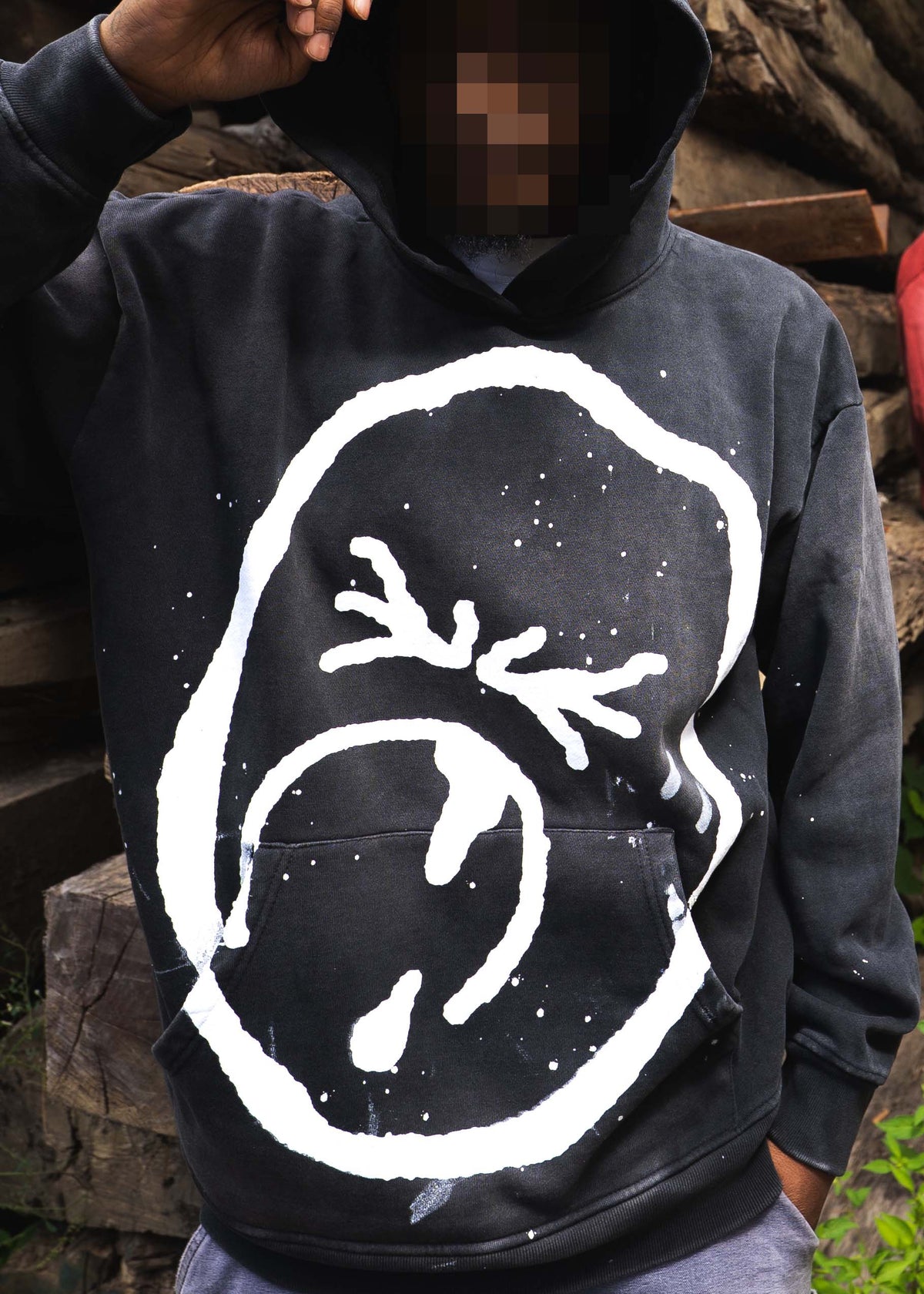 PLAYDEAD FACE HOODIE — QUICK STRIKE