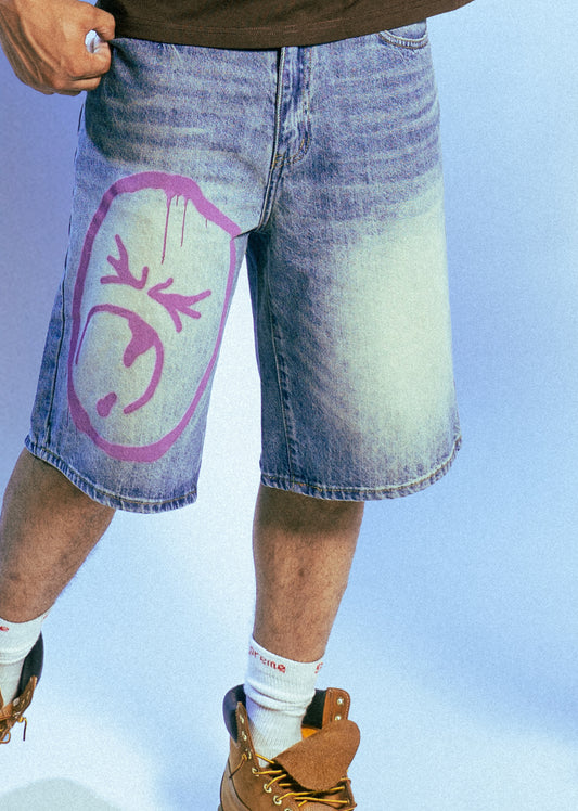 PINK FACE JORTS