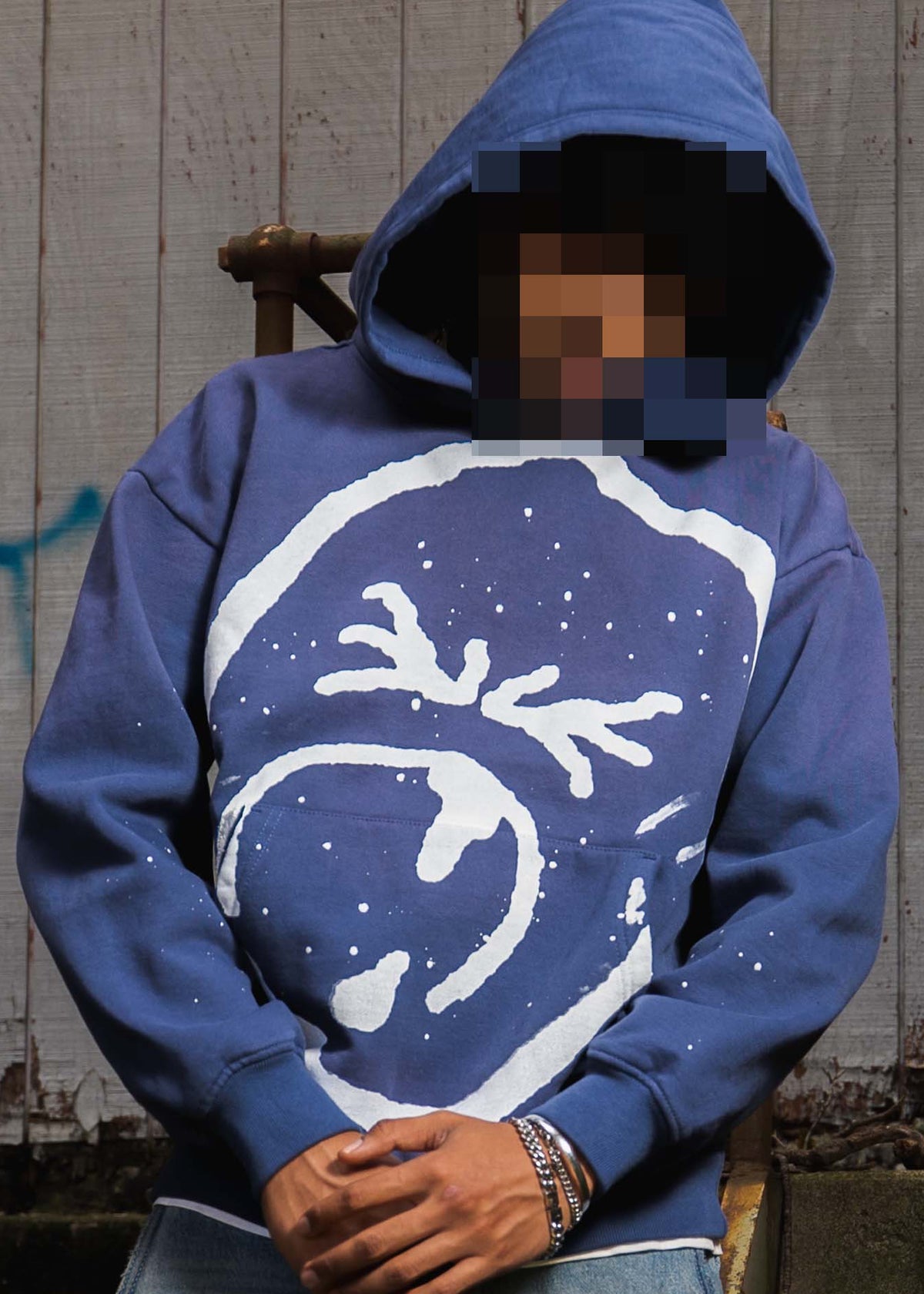 PLAYDEAD FACE HOODIE — QUICK STRIKE
